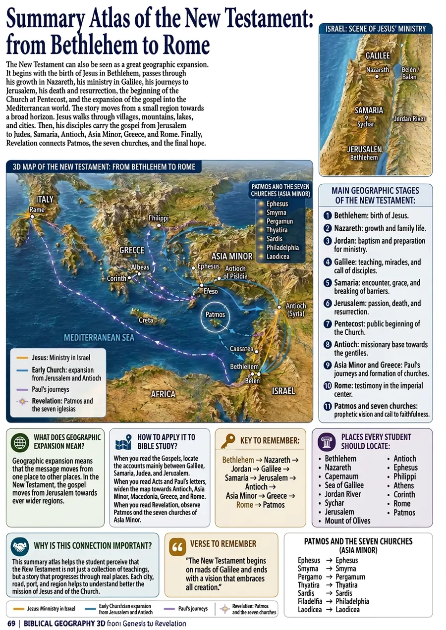 Preview page - Summary Atlas of the New Testament