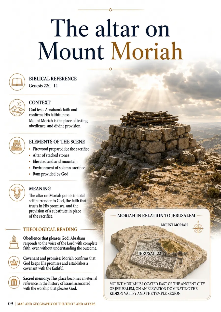 Preview page - The altar on Mount Moriah