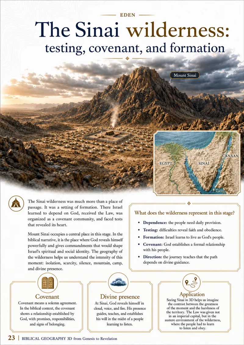 Preview page - The Sinai wilderness: testing, covenant, and formation