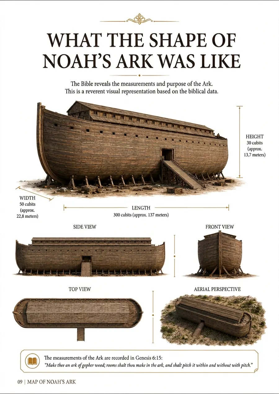 Preview page - What the shape of Noah's Ark was like