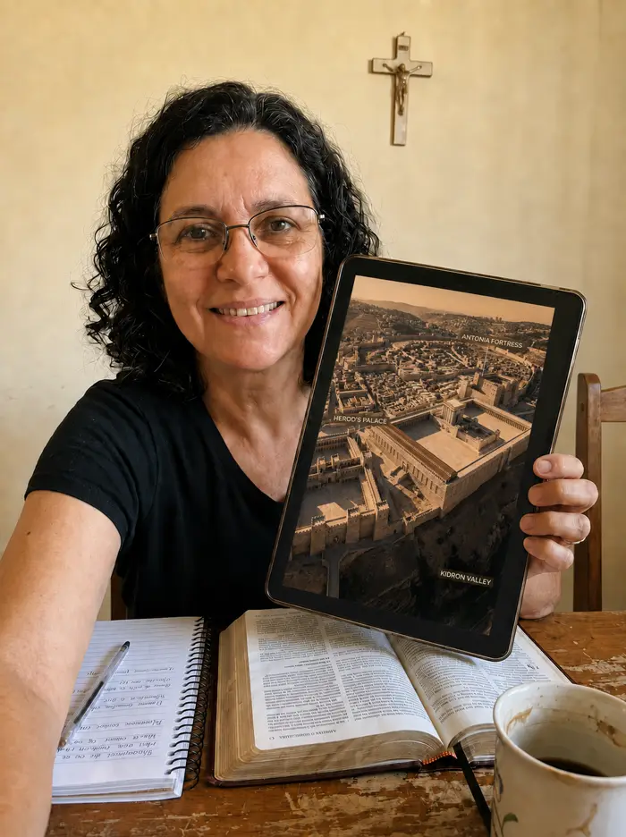 Reader Sarah M., Ontario using Biblical Geography 3D