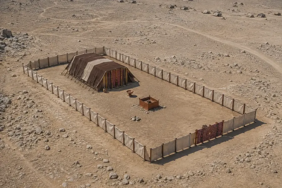 The Tabernacle in the desert